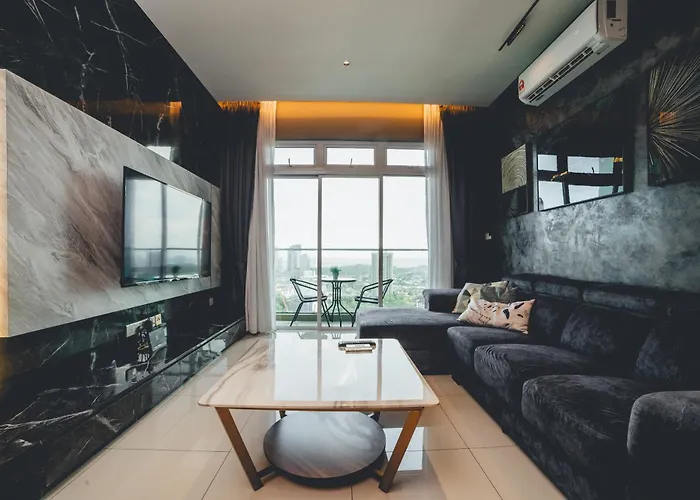 Twin Galaxy Jet Black 3Br6Pax Balcony Nr Ksl By Ourstay
