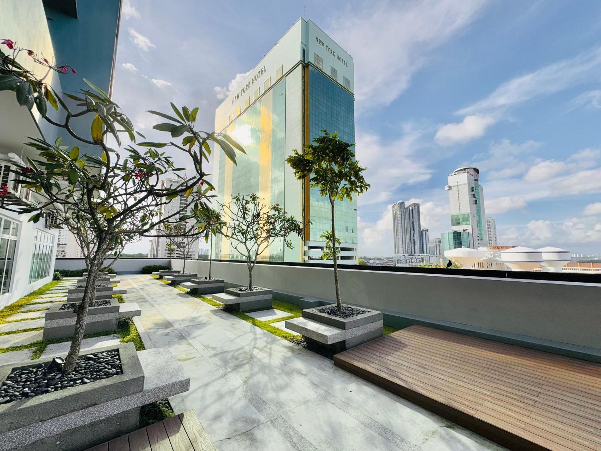 Twin Galaxy Jet Black 3br6pax Balcony Nr Ksl By Ourstay Pangsapuri Johor Bahru